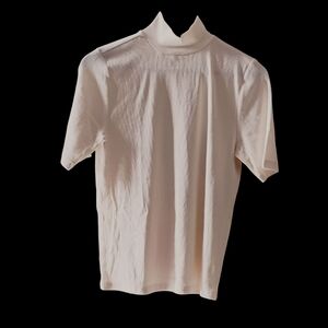 Loft High Neck Top Size L color Cream